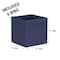 Household Essentials 11&#x22; Storage Cubes with Lip Handles, 6ct.